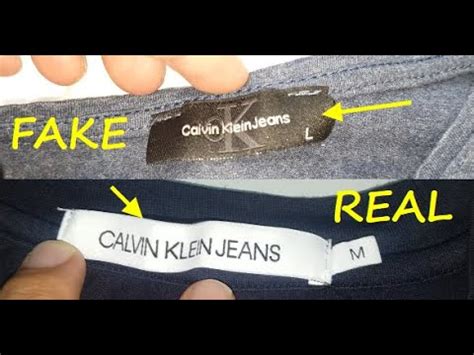 calvin klein shirt counterfeit.